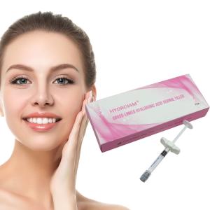 Wholesale 1ml 2ml Cross Linked Hyaluronic Acid Dermal Filler Remove Eye Wrinkle Fine Line from china suppliers