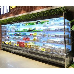 China Supermarket Merchandise Open Display Fridge With 4 Shelves 220-110V/50Hz on sale