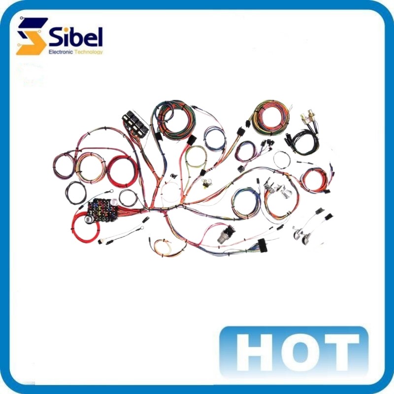 Custom Wire Electronic Industrial Auto Car Connector Connectors Engine Iso Standalone Rubber Covers Wiring Harness