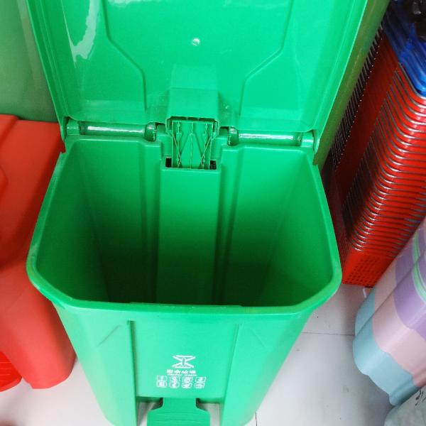 30L 50L 80L 100L New Bare Household Small Pop up Garbage Can Foot Pedal Trash Can Kitchen Plastic Waste Bin