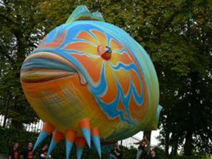 Wholesale The colorful fish inflatable helium balloon for decoration from china suppliers