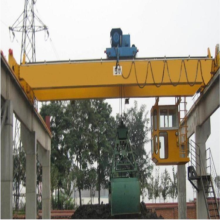 China's high quality and low price60 ton garbage grab bridge double beam crane, power plant double beam crane, grab dou