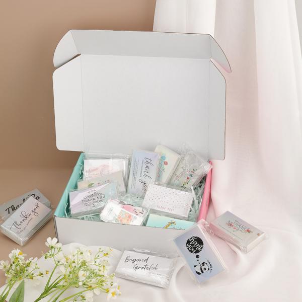 Custom Logo Printed Flat Pack Corrugated Die Cut Folding Kraft Mailer Shipping Mailing Box