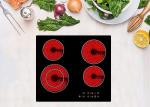 Multifunction 240V Drop In 4 Burner Ceramic Cooktop