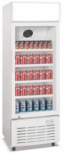 Wholesale 308L upright signle door aluminium inner direct cooling display beverage cooler/beverage showcase/commercial fridge from china suppliers