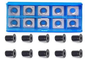Wholesale Tungsten Carbide Square Turning Inserts 15x15x2.5-30°R150 from china suppliers
