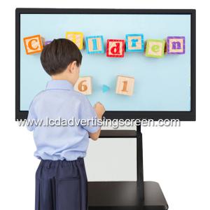 Wholesale 86 Inch Digital Interact Whiteboard With Infrared Touch Black color from china suppliers