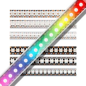 Wholesale Flexible Digital LED Pixel Strip Light Smd 5050 RGB Inner IC Ws2812b from china suppliers