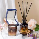 100ml Reed Diffuser Candle Set Gift Box 850g Total Weight Essential Oil And Soy