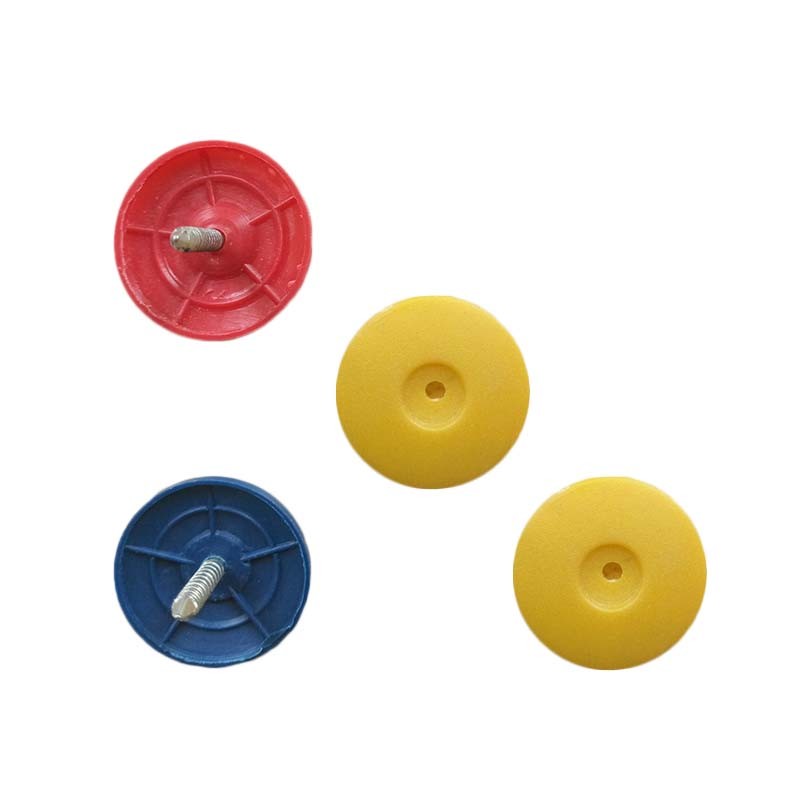 Electro - Galvanized Umbrella Head Roofing Nail , Plastic Top Nails ISO Standard