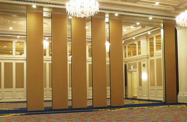 80mm Folding Removable Acoustic Partition Wall For Banquet