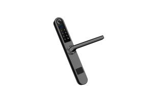 Wholesale DIgital Fingerprint Aluminum Sliding Door Lock Silver / Black / Golden Color from china suppliers