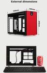New Arrival High Quality Computer Part and Accessories PC Cabinet Gaming