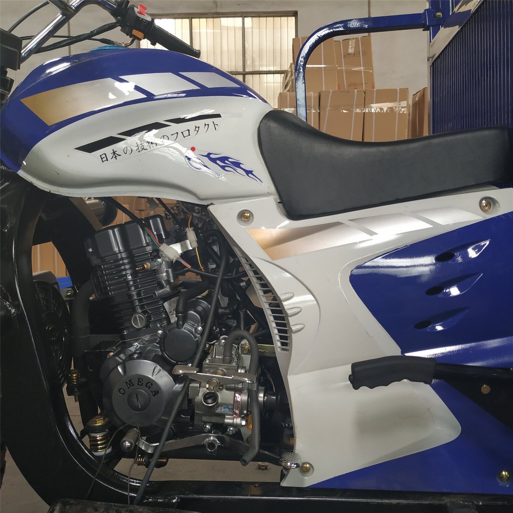 2t Loading 80km/H 250CC Electric Delivery Trike