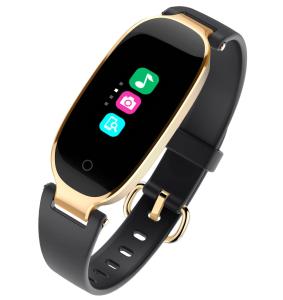 Wholesale ROHS 0.96 Inch Womens Fitness Smartwatch TFT Smart Bracelet Heart Rate Blood Pressure from china suppliers