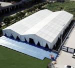 Commercial Exhibition Canopy Tent With Air Conditioner For Outdoor Events