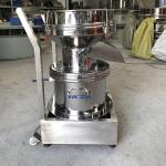 Stainless Steel 450 Type Movable Vibration Filter Sieve Machine For Coconut Oil