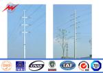 ISO 69 KV Polygonal Electric Power Pole 2 Sections