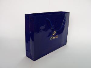 Wholesale Custom Recycling White Paper Shopping Bags With Handles from china suppliers