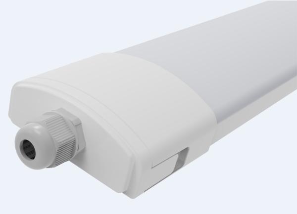 1200mm LED Tri Proof Lamp 30W Water Dust Vapor Proof 1-10V Dimming DALI