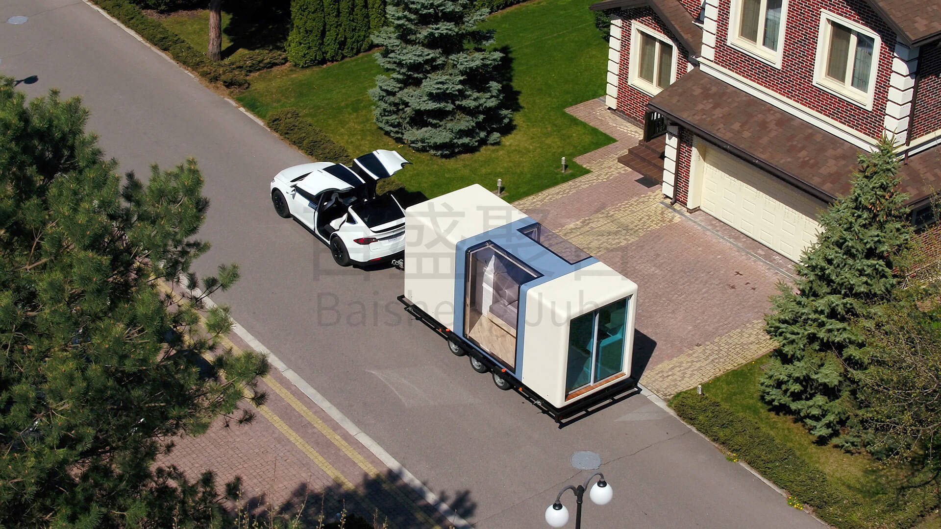 Container Houses For Modern Hangfa Space Capsule Container Mobile House
