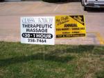 PP Corrugated Plastic Yard Sign 2mm 5mm Coroplast Lawn Signs Customized