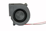 12V 24V DC Blower Fan Car Cooling Type 3500/4500rpm Speed Plastic Material Black