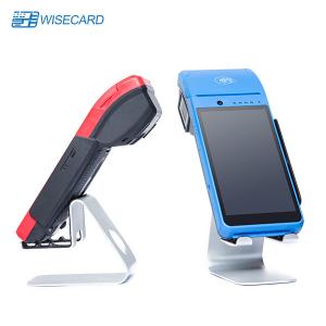 China 2480MHz Wisecard Handheld Point Of Sale Terminal 2GB LPDDR3 With Printer on sale