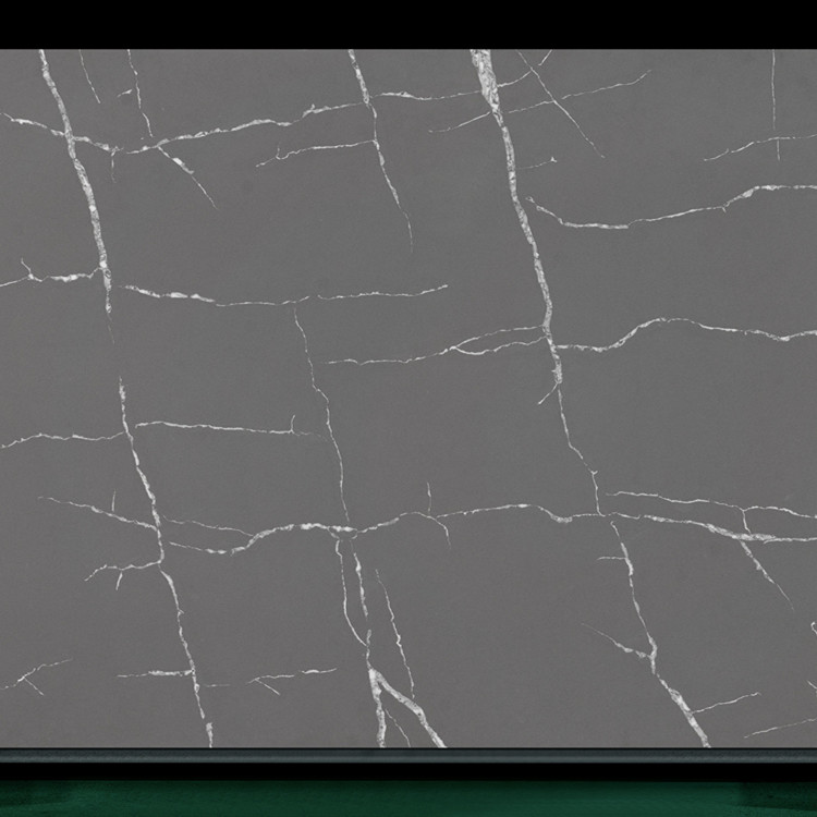 Customized Polished Honed Quartz Stone Slab Countertop Engineered Stone Quartz