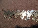 Progressive Dies Metal Stamping Parts For Machine Assembly , Custom Metal Parts