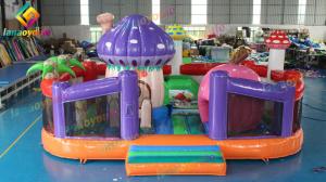 Wholesale Mushroom Inflatable Play Park For Toddlers / Blow Up Amusement Park from china suppliers