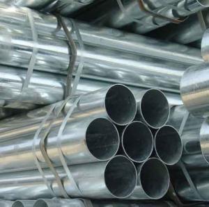 Wholesale Round Pre Galvanized Pipes Hot Dipped Seamless Carbon Steel Tube For Construction from china suppliers