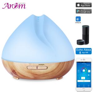 Wholesale 400ml Voice Control Smart WiFi Essential Oil Diffuser from china suppliers
