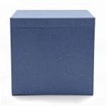 Navy Blue Luxury Cardboard Box For Perfume Cosmetic Packaging ODM