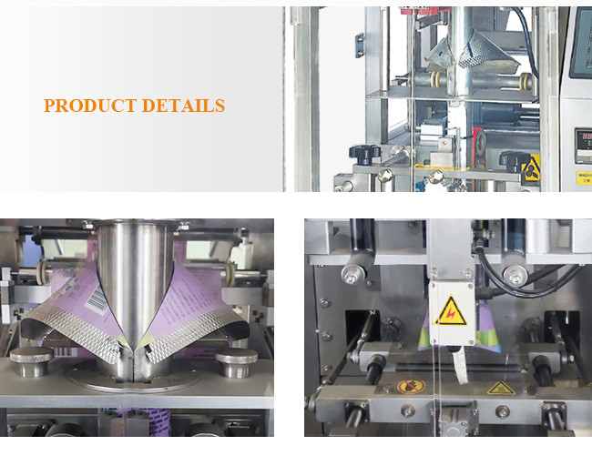 80bpm Vertical Form Fill Seal Packaging Machine For Coffee