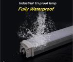 Industrial Lighting Tri-proof Light Fixture 40W 50W Super Bright 160LM/W