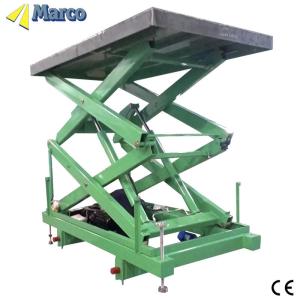 Wholesale 2.5-4 Ton Marco High Scissor Lift Table with CE Arrpoved from china suppliers