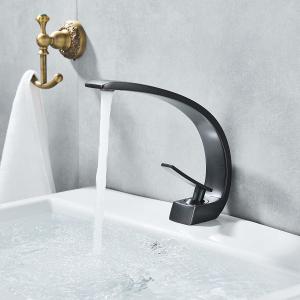 Wholesale Single Handle Bathroom Basin Faucets , Polished Brass Bathroom Sink Faucet from china suppliers