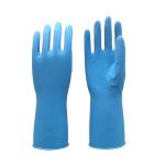 Durable Latex Household Rubber Gloves Rolled Cuff Design For Cleaning