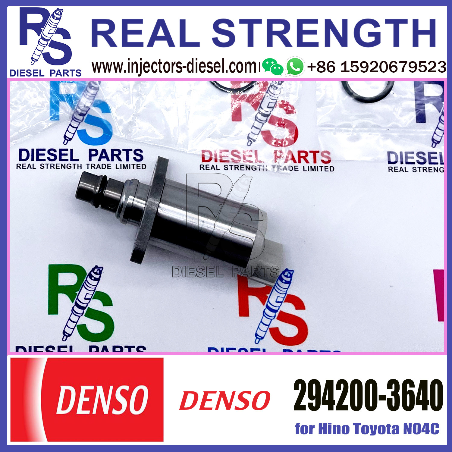 DENSO Valve 294200-3640 Suction Control Valve 294200-3640 for Hino Toyota N04C