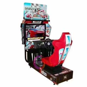 Wholesale Coin Operated Outrun 32 Car Racing Game Machine Sitdown Driving 110V/220V from china suppliers