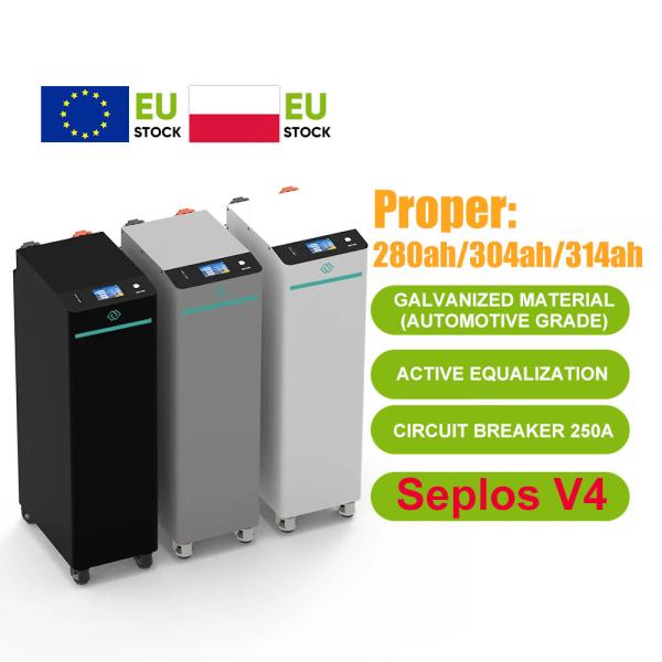 Sleek Standing Home Energy Storage Kit 48V/51.2V with EVE Battery Seplos 16S