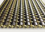Wall Coverings Architectural Steel Mesh Ss304 And Brass Wire Woven Architectural