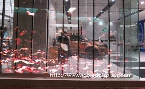Wholesale Glass Shop Advertising P3.91-7.82 Pantalla Transparent LED Display Screen from china suppliers