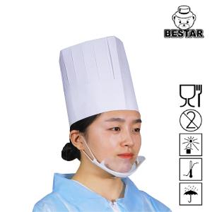 Wholesale EU2016 White Catering Master Paper Chef Hat Cap For Restaurant from china suppliers