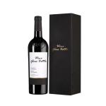 Single 750Ml Bottle Red Wine Gift Box Custom Printed PU Leather Carrier Box