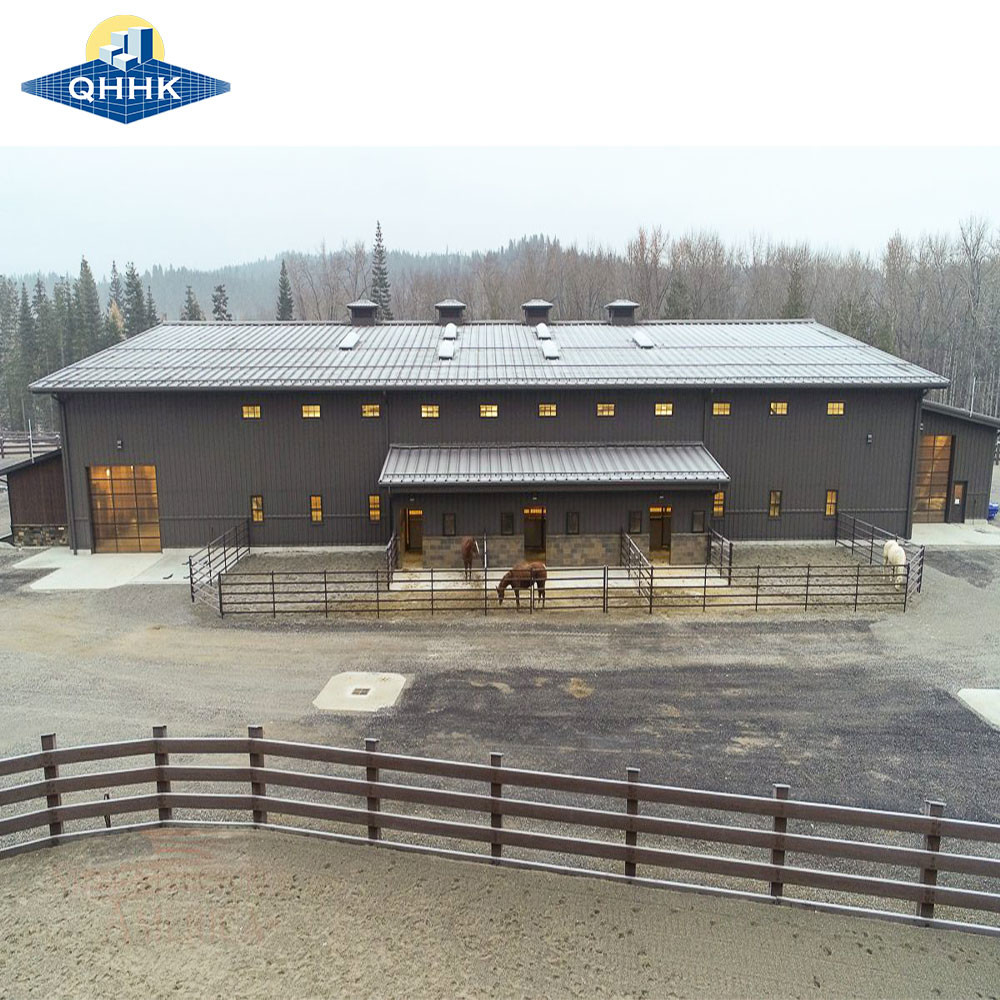 ClearSpan 60*100 Steel Structure Horse Barns and Riding Arenas