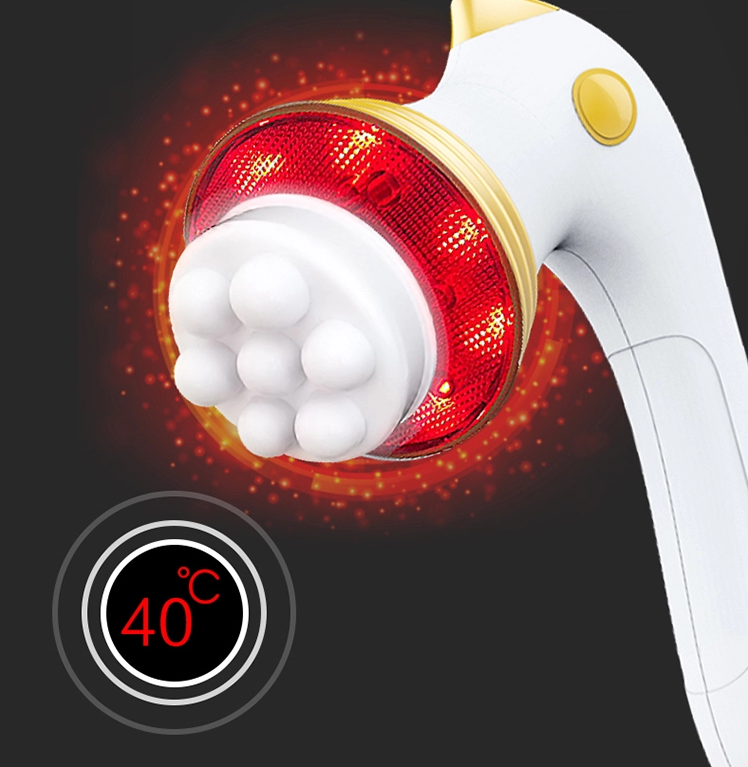 Infrared Heating Full Body Cellulite Eliminating Massager With Mute Copper Motor