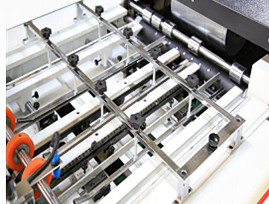 Paper Folding Machine L540 * W130 * 160cm Full-automatic speed 650S Window Patching