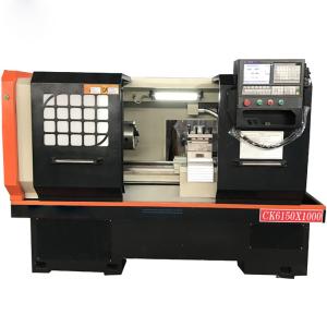 Wholesale Flat Bed CNC Lathe Machine with Swing diameter 500mm and Length 1000mm from china suppliers
